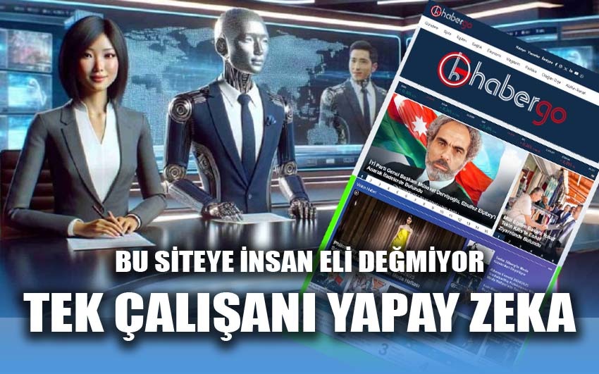 Bu Siteye İnsan Eli Değmiyor: Tek Çalışanı Yapay Zeka…